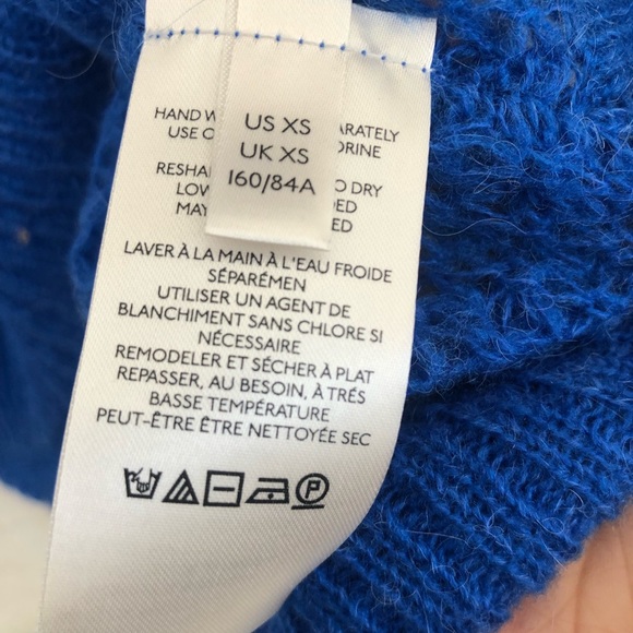 Free people lulu v neck oversized sweater size xs - Picture 6 of 7